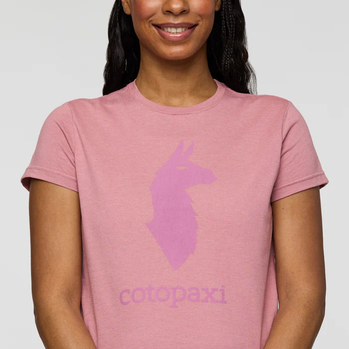 T-shirt Damski Cotopaxi Llama T-Shirt, Dusty Rose