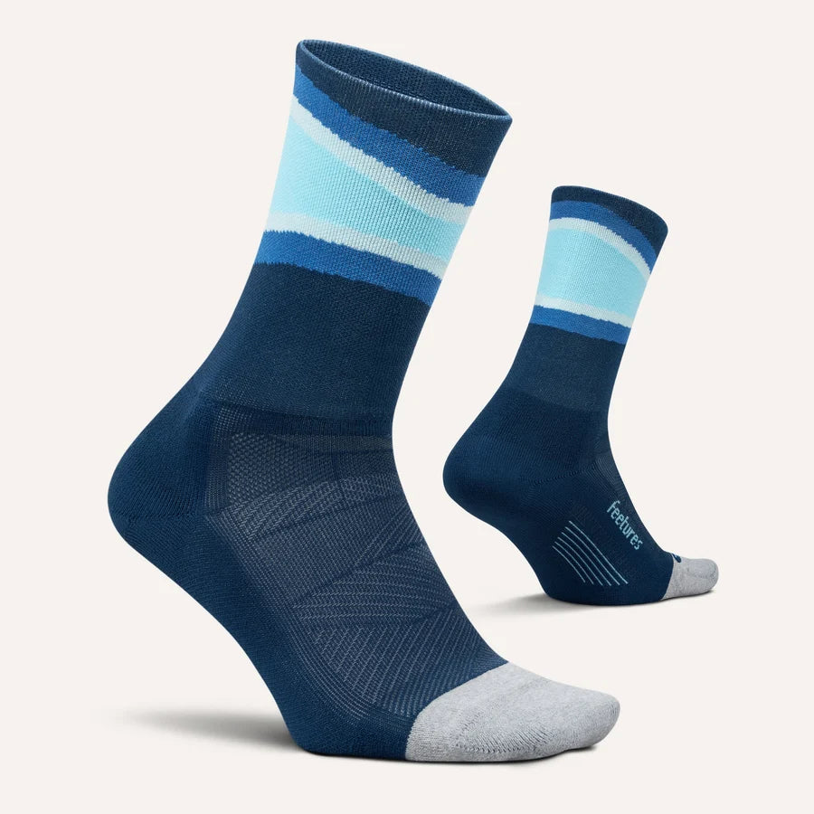 Feetures Skarpety Elite Light Cushion Mini Crew, Blue Bounce