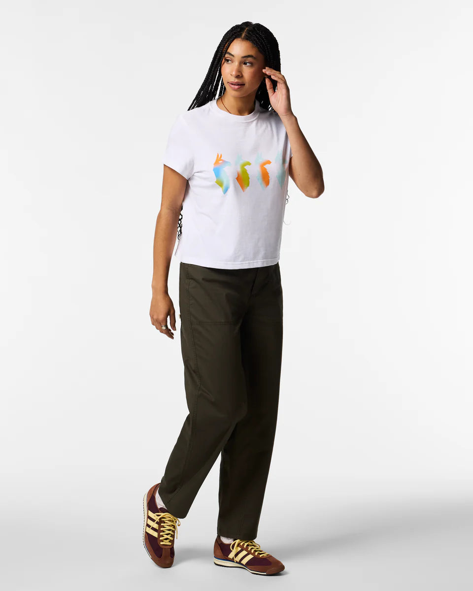 Koszulka Damska Cuatro Bitmap T-Shirt, White