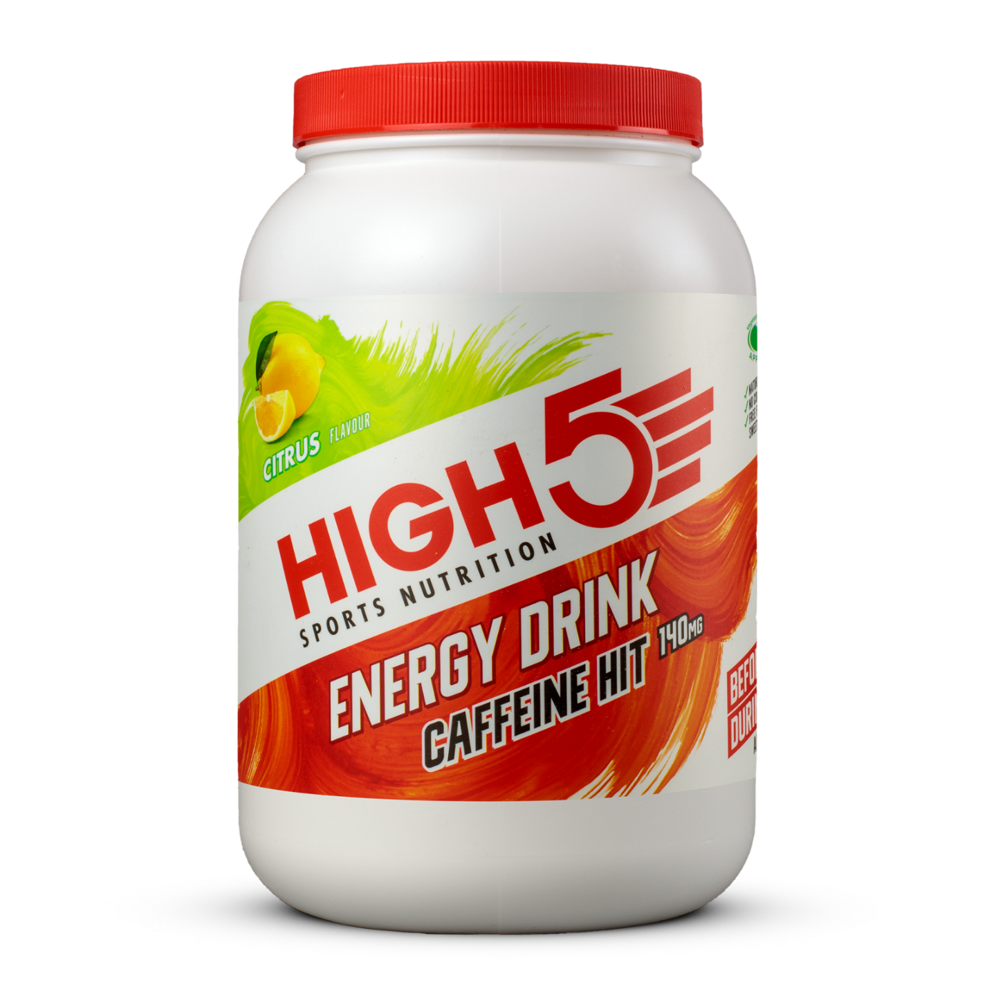 HIGH5 Napój energetyczny Caffeine Hit o smaku cytrusowym 1,4kg