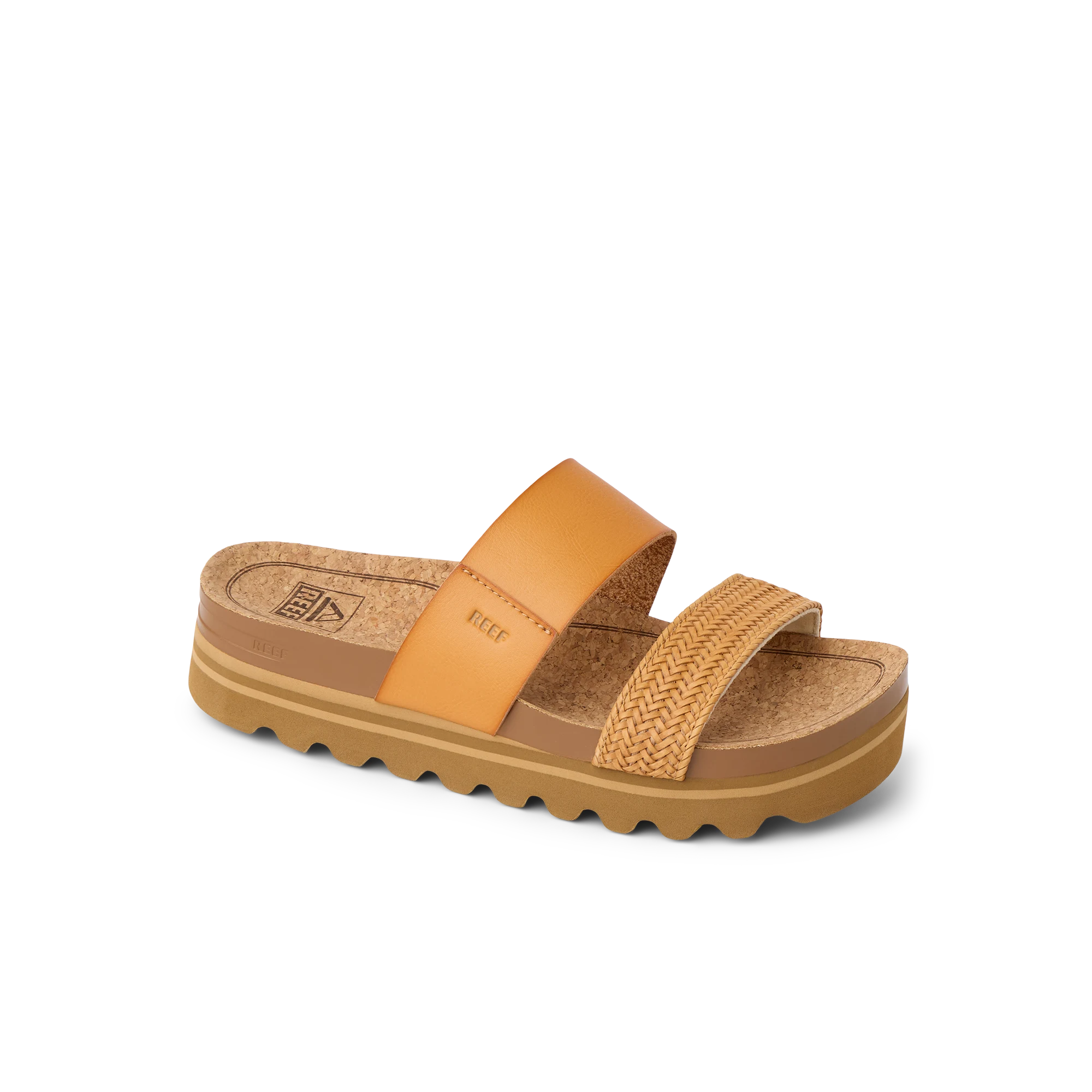 Klapki Damskie Cushion Vista HI, Natural Braid