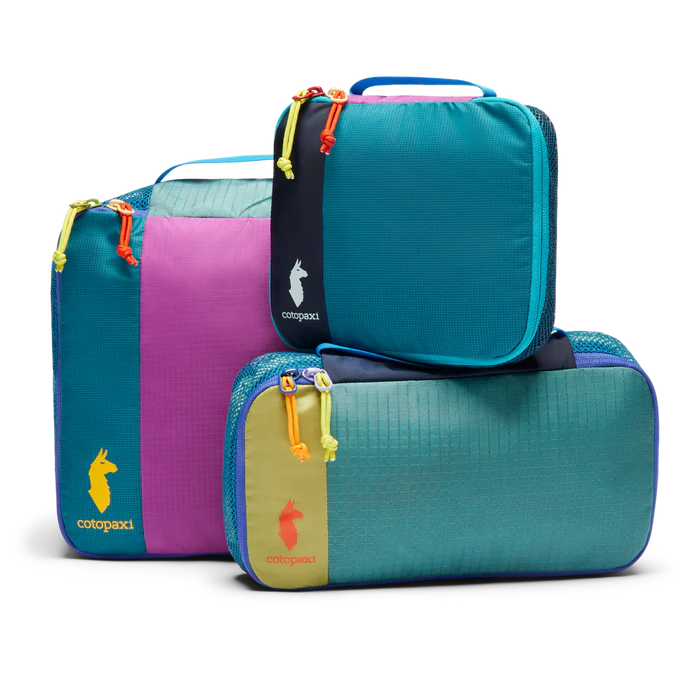 Zestaw organizerów Cubo Packing Travel Bundle, kolekcja Del Dia