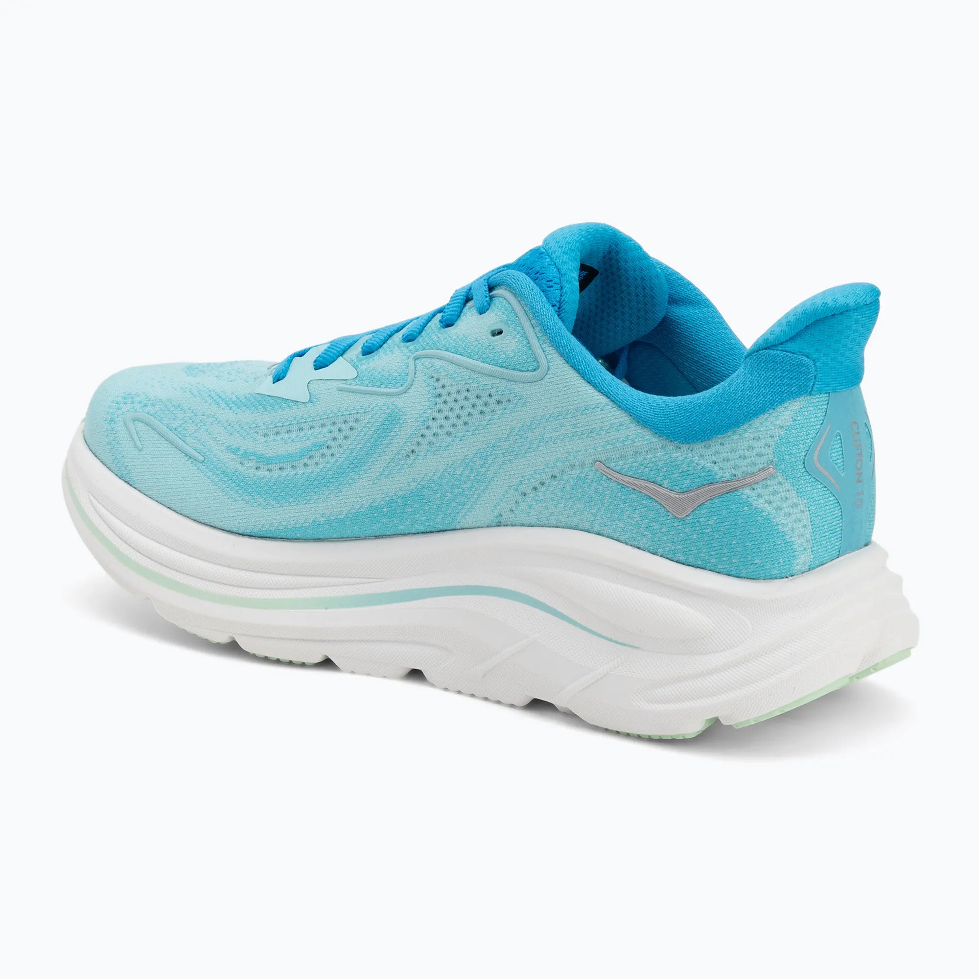Hoka, Buty Damskie do biegania Clifton 10 Wide, niebieskie