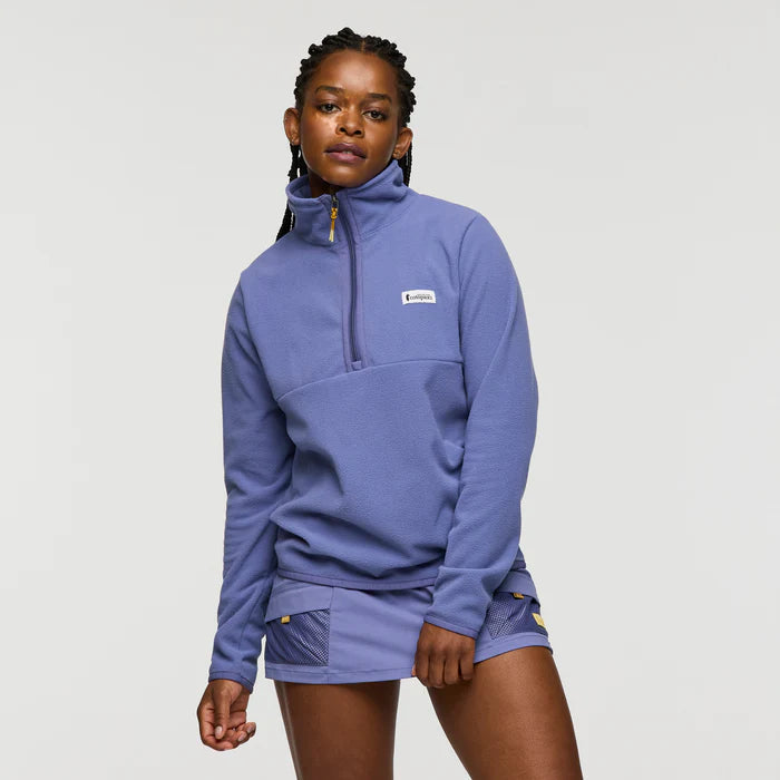 Polar Damski Amado Fleece Pullover, Blue Smoke