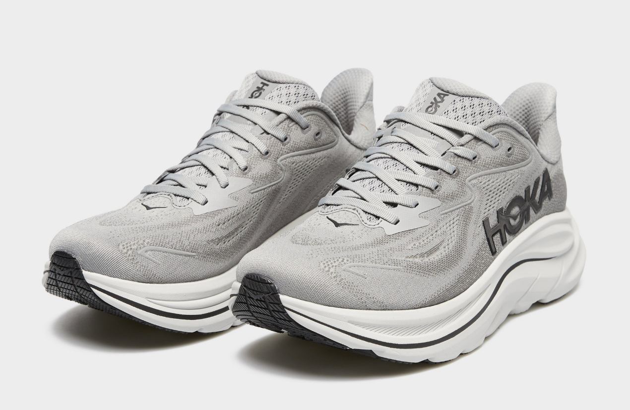 Hoka, Buty Męskie Clifton 10 Wide, szare