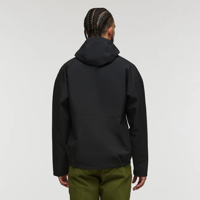 Kurtka Męska Przeciwdeszczowa Cielo Rain Jacket, All Black