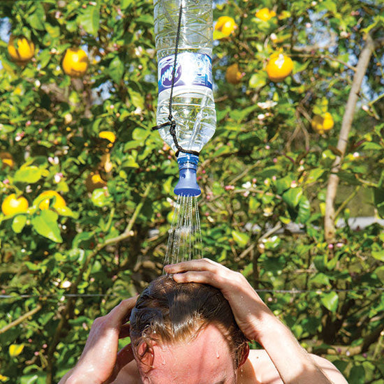 Nakładka przysznicowa na butelkę Lifeventure, Travel Bottle Shower