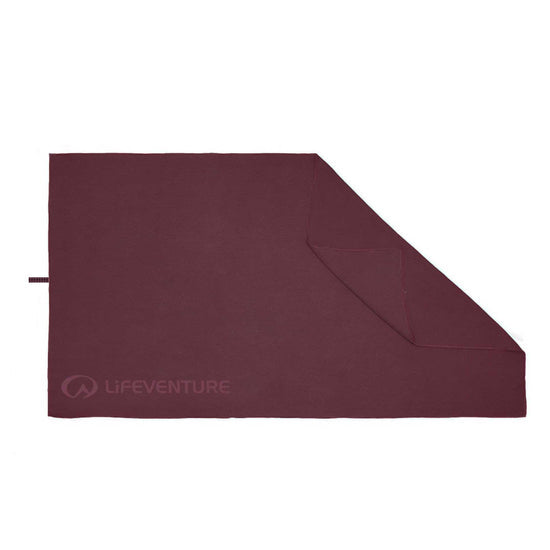 Ręcznik szybkoschnący Lifeventure, Recycled SoftFibre Trek Towel, Blackcurrant, Giant