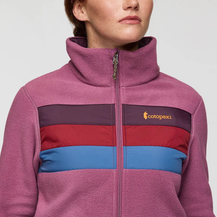 Damski Polar Teca Fleece Full-Zip Jacket, Fruit Smoothie
