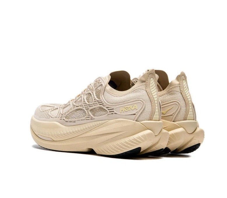Hoka, Buty do biegania MACH X CAGED, kremowe