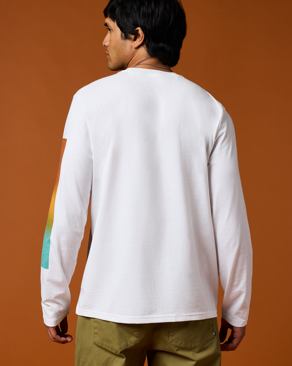 Longsleeve Męski Radiant Llama Long-Sleeve T-Shirt, White