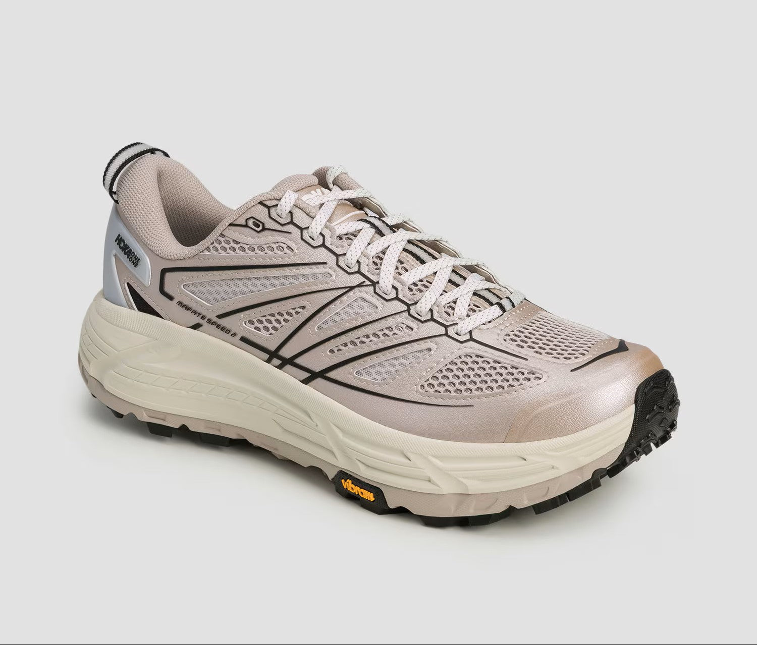 Hoka, Buty trekkingowe Mafate Speed 2 TS, beżowe
