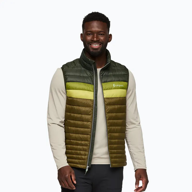 Kamizelka Męska Puchowa Fuego Down Vest, Woods and Live Oak