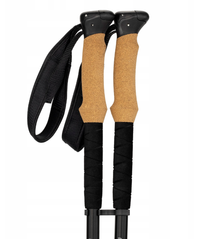 Kije trekkingowe Rockland Horizon ALU, black-orange