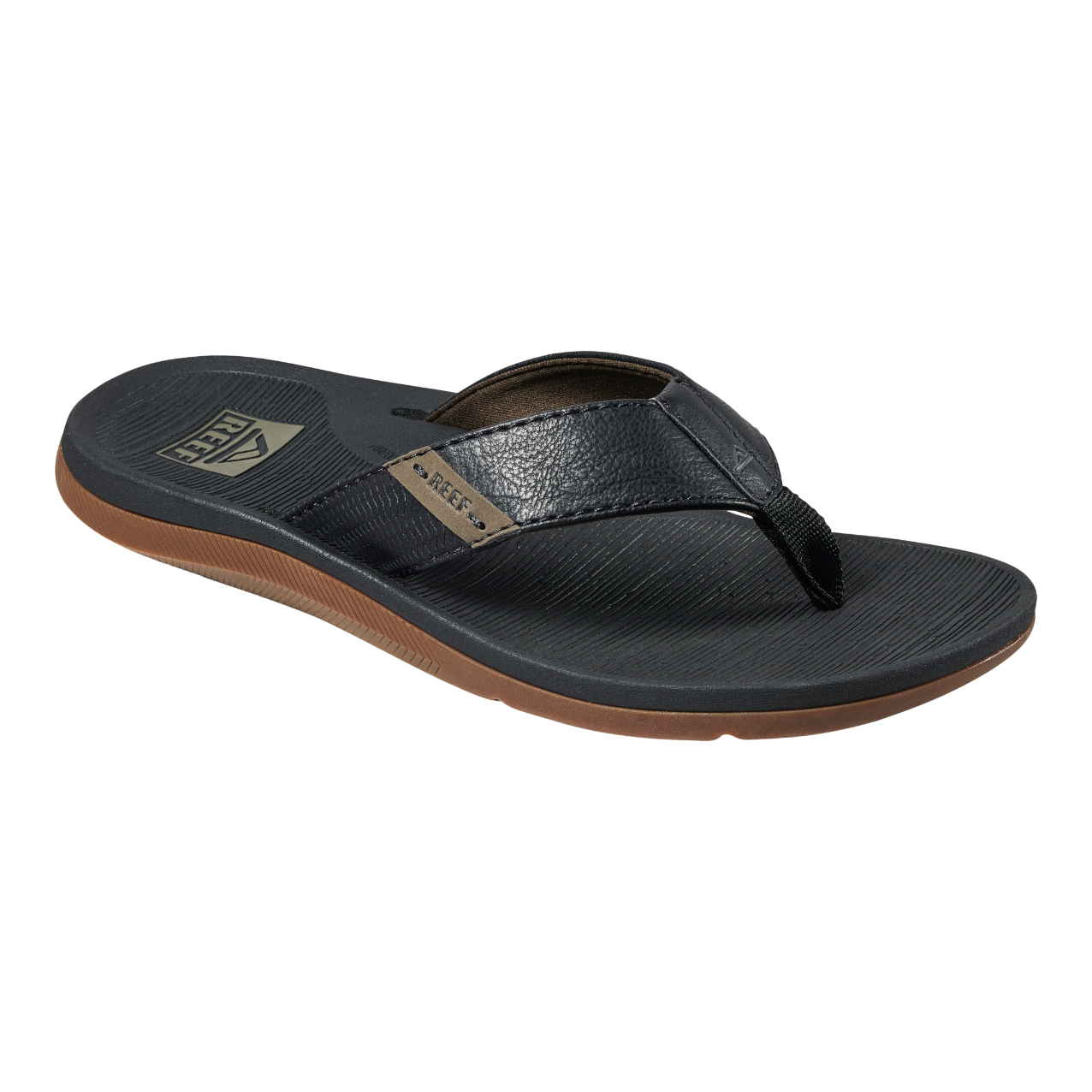 Klapki Męskie REEF Santa Ana, Black