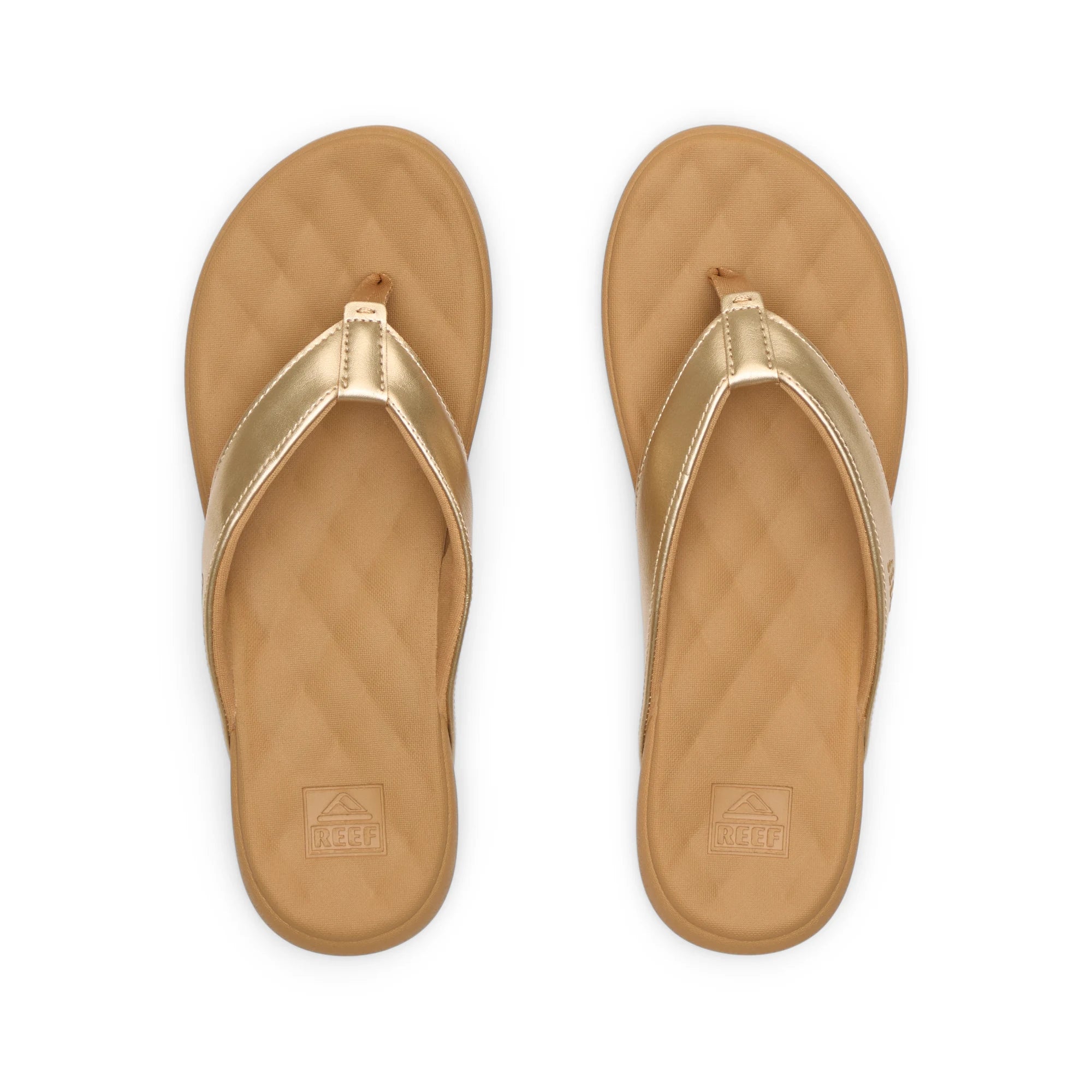 Klapki Damskie Cushin Melody, Champagne