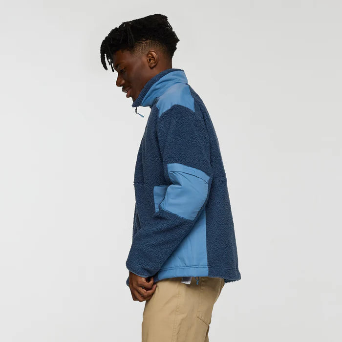 Polar Męski Bacano Fleece Jacket, Deep Sea and Fjord