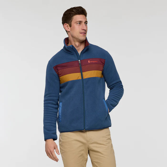 Męski Polar Teca Fleece Full-Zip Jacket,  Cecret Lake