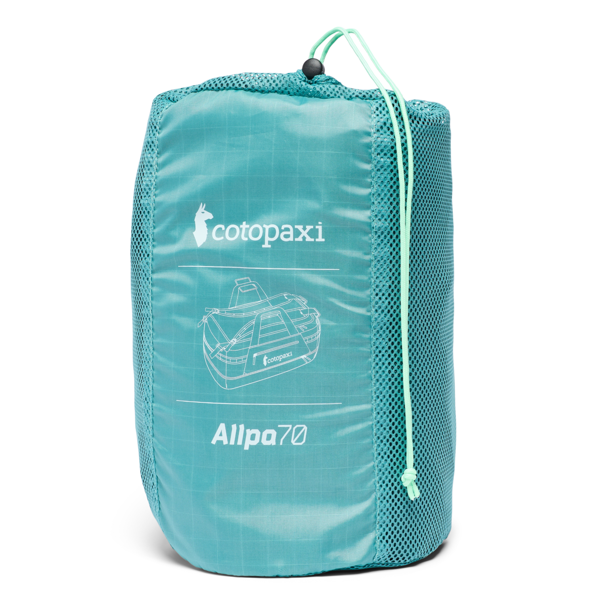 Torba Allpa Getaway 70L Duffel, Blue Spruce and Abyss