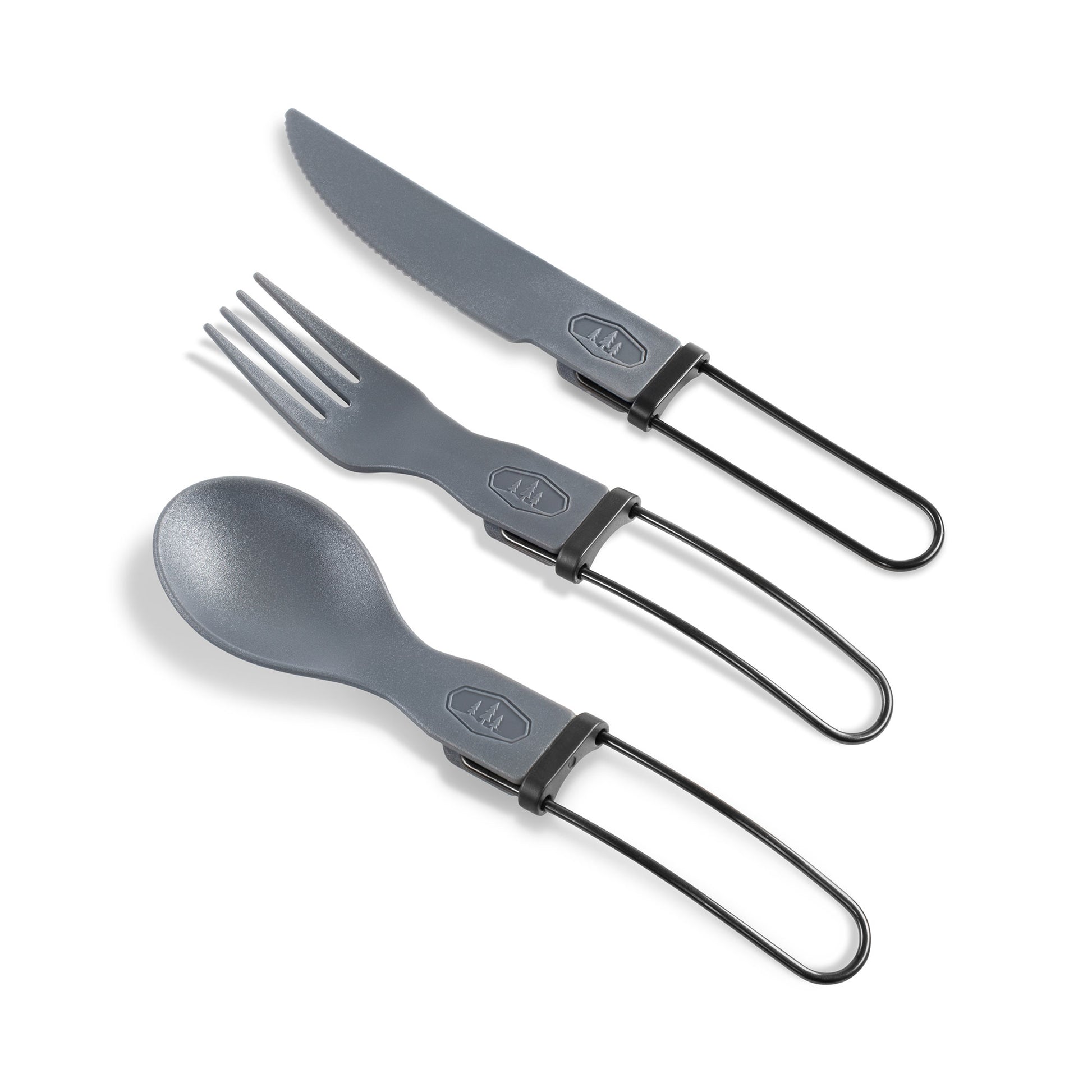 Zestaw sztućców GSI OUTDOORS Tekk Trio Folding Cutlery Set