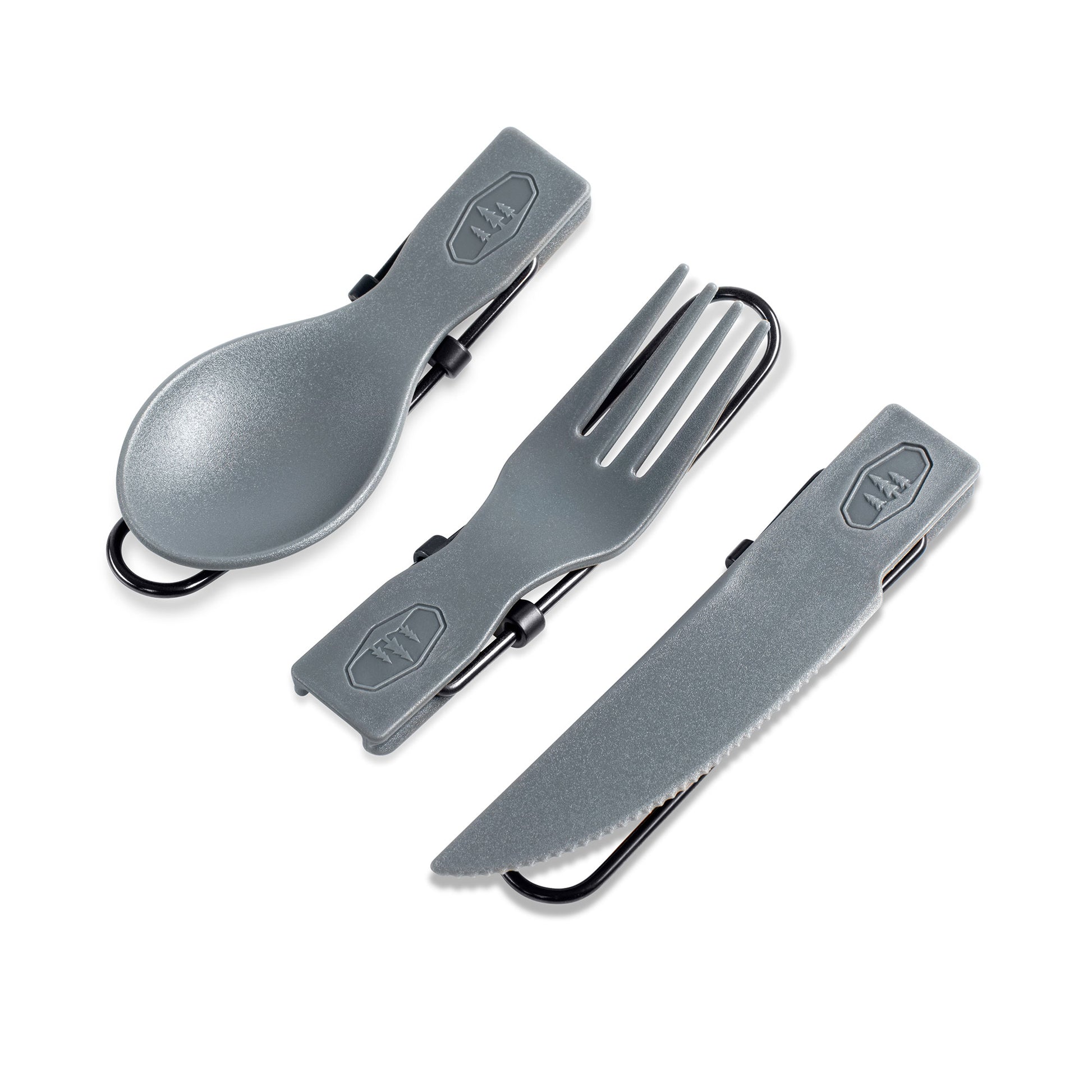 Zestaw sztućców GSI OUTDOORS Tekk Trio Folding Cutlery Set