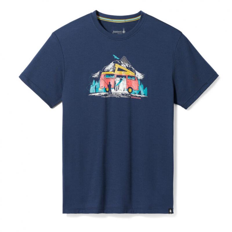 Koszulka U'S River Van Graphic Short Sleeve Tee Slim Fit, 092