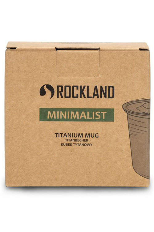 Kubek tytanowy Rockland Minimalist 600 ml