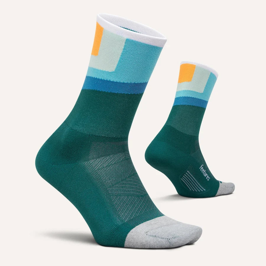 Feetures Skarpety Elite Light Cushion Mini Crew, Breezy Court