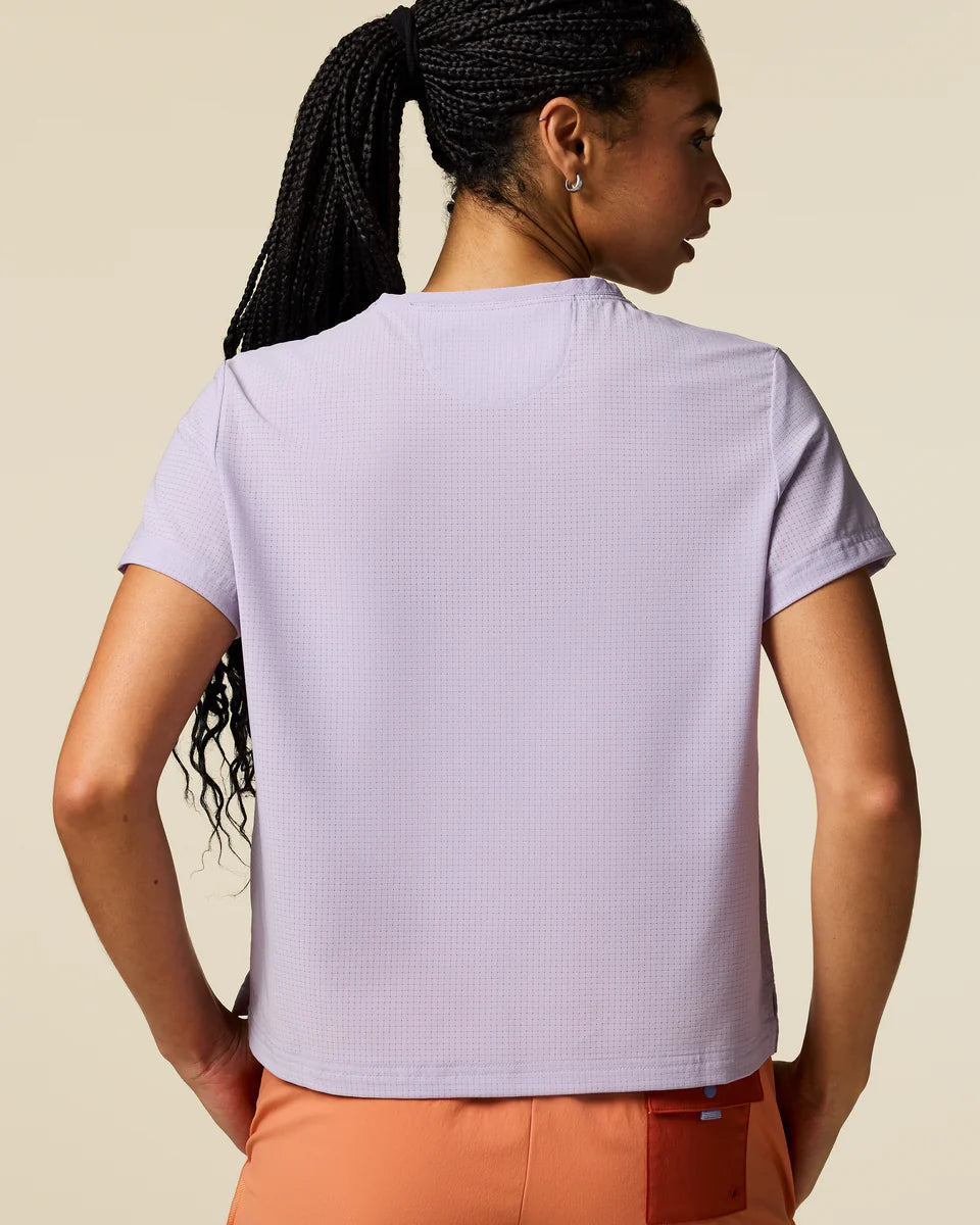 Koszulka Damska Pulso Tech T-Shirt, Moonbeam