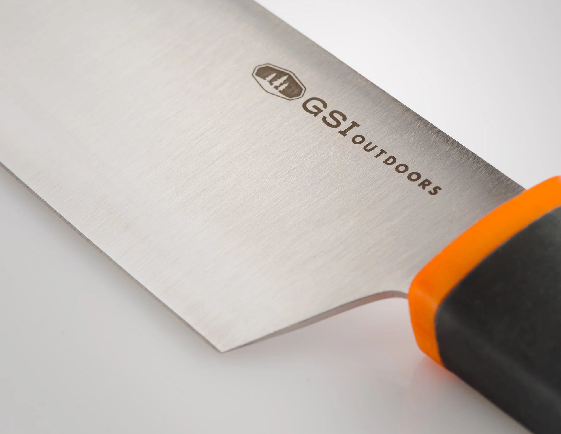 Nóż turystycznych GSI Outdoors Santoku ostrze 10,2 cm - grey