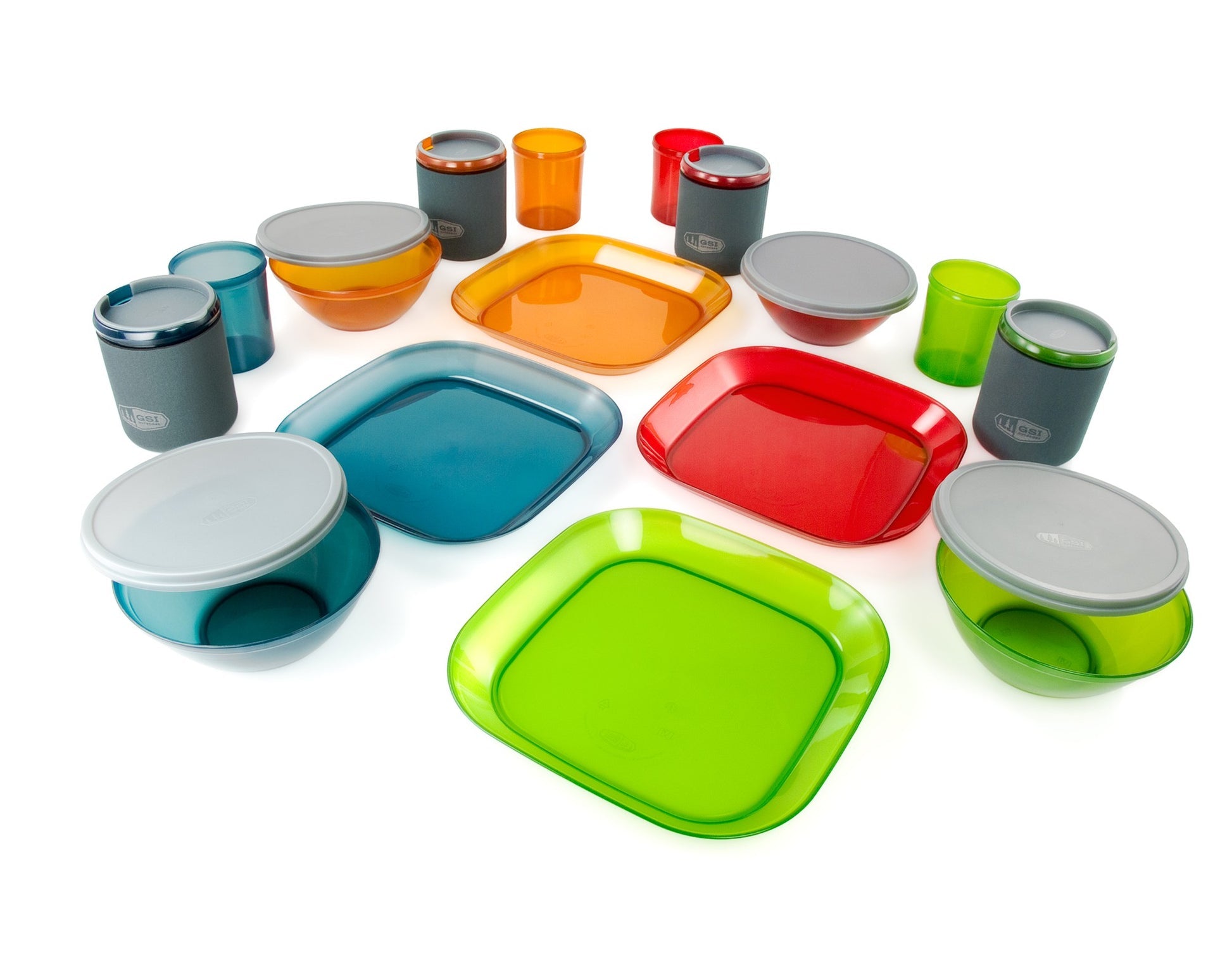 Zestaw Naczyń GSI Infinity 4 Person Delux Tableset