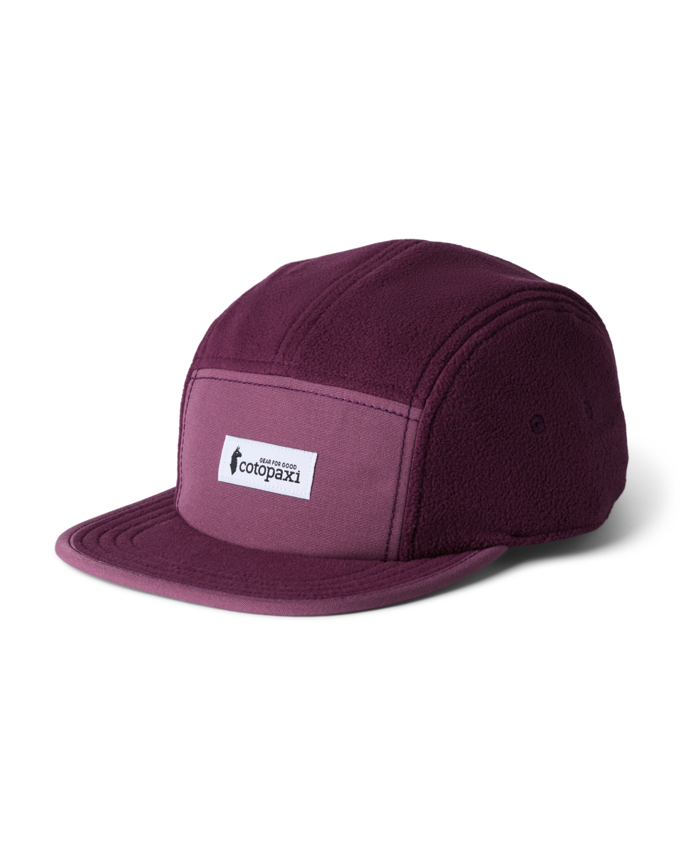 Czapka z daszkiem Fleece 5-Panel Hat, Mystic and Acai