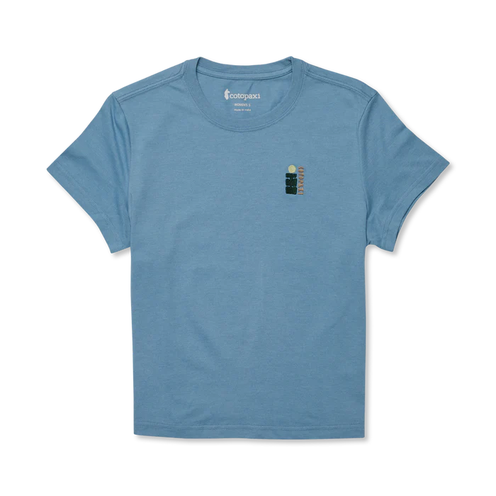 T-shirt Damski Cotopaxi Bloom T-Shirt, Fjord