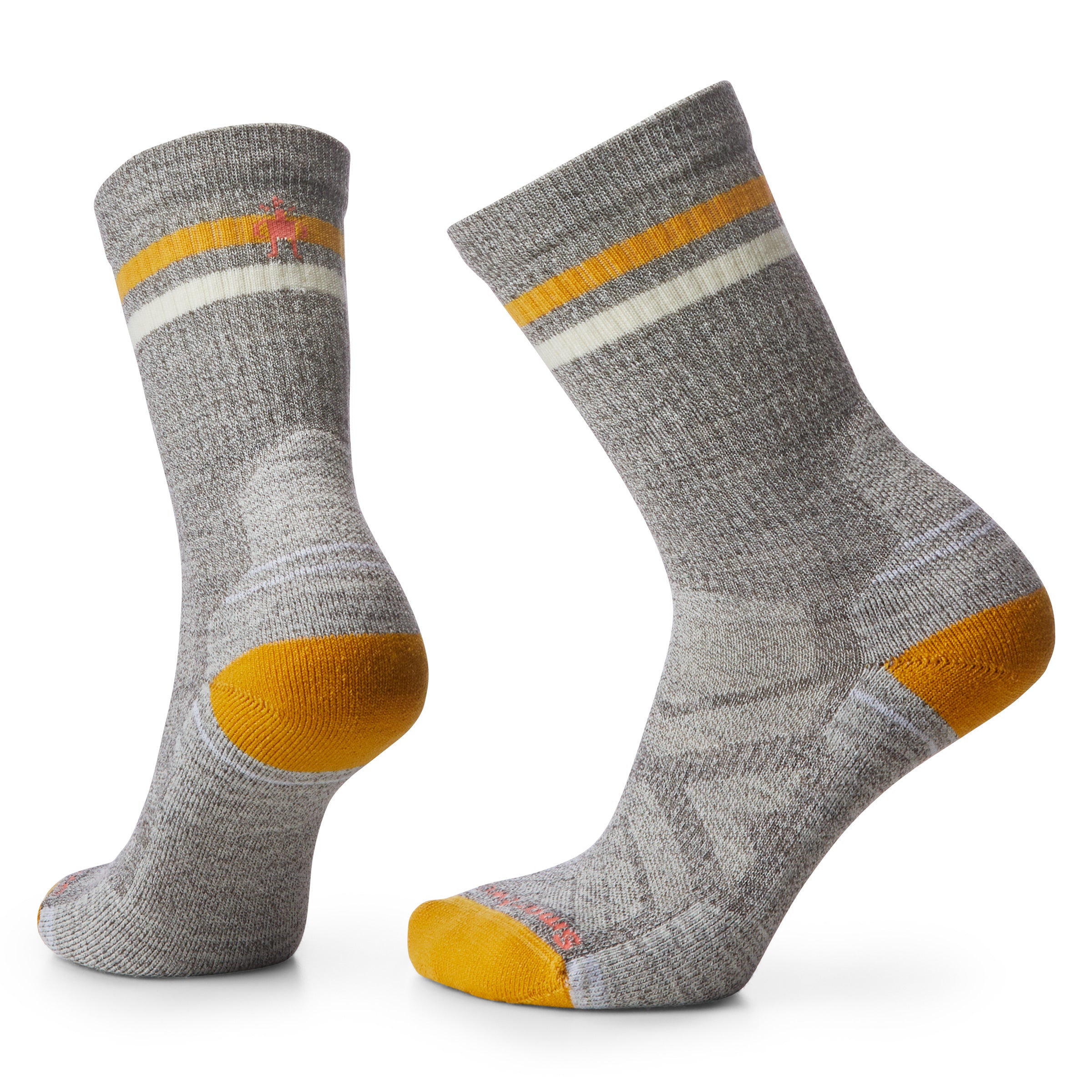 Skarpety Damskie Hike Light Cushion Tube Stripe Crew Socks, G26 | taupe/natural marl, S