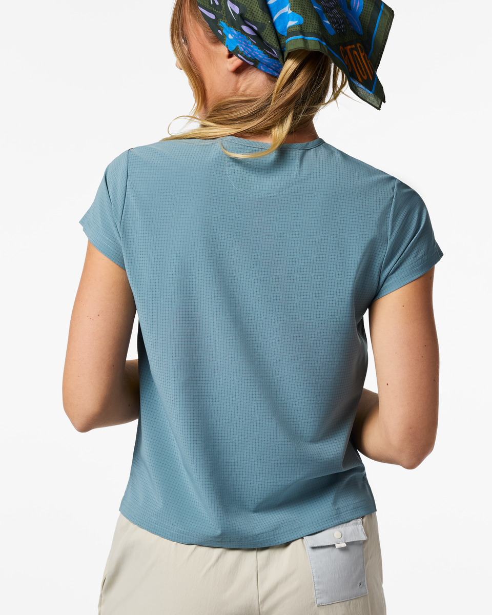T-Shirt Damski Pulso Tech T-Shirt, Everglade