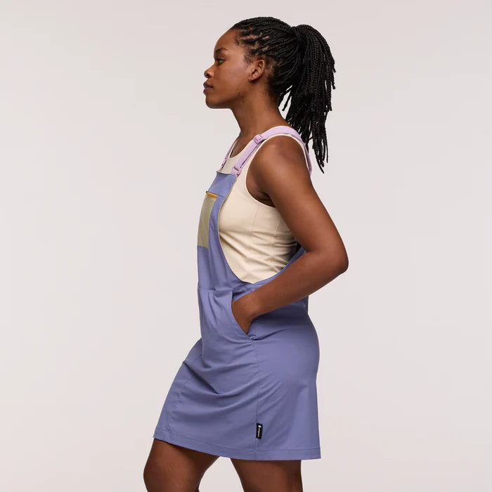 Sukienka Tolima Overall Dress, Blue Smoke