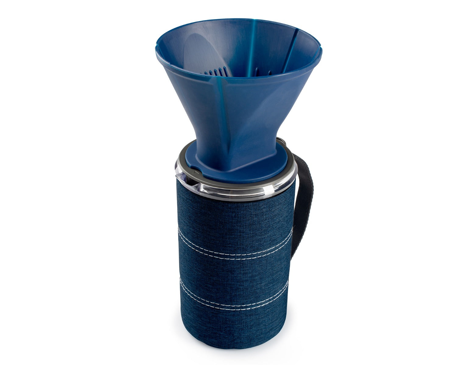 Ekspres turystyczny GSI OUTDOORS 30 fl. oz. JavaDrip - blue