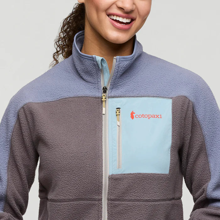 Polar Damski Abrazo Fleece Full-Zip Jacket, Tempest and Cinder
