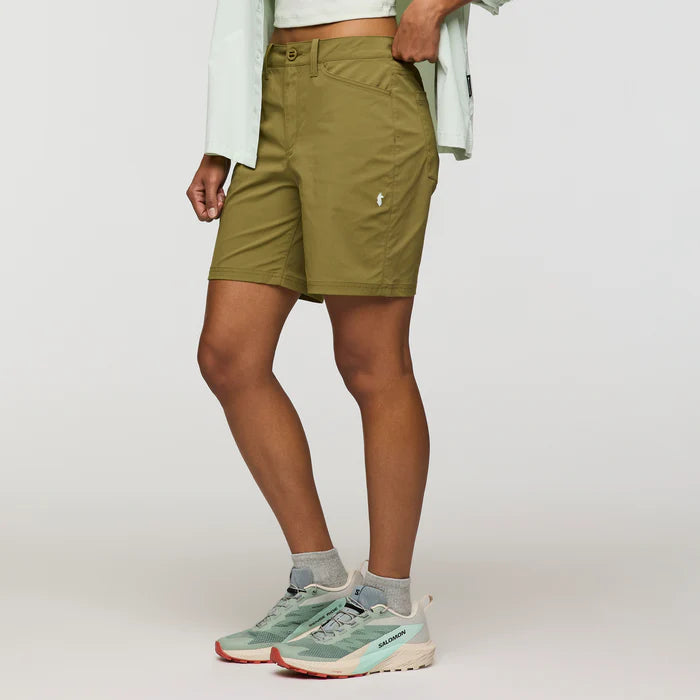 Szorty Damskie Coraje Tech Short, Moss