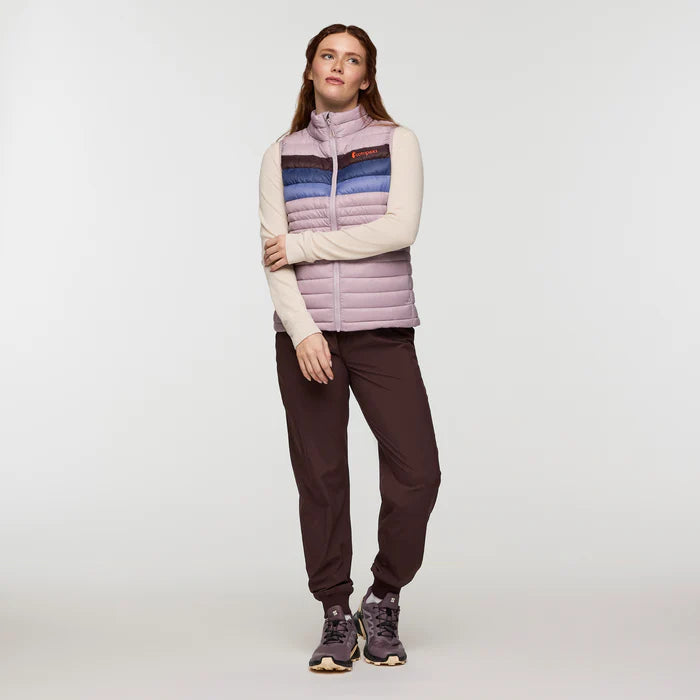 Kamizelka damska Fuego Down Vest, Quartz Stripes