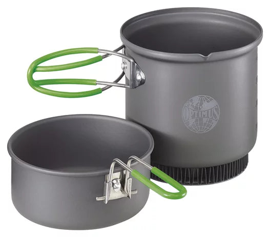 Zestaw naczyń turystycznych, Optimus Terra Weekend HE Cookset 0.95 L