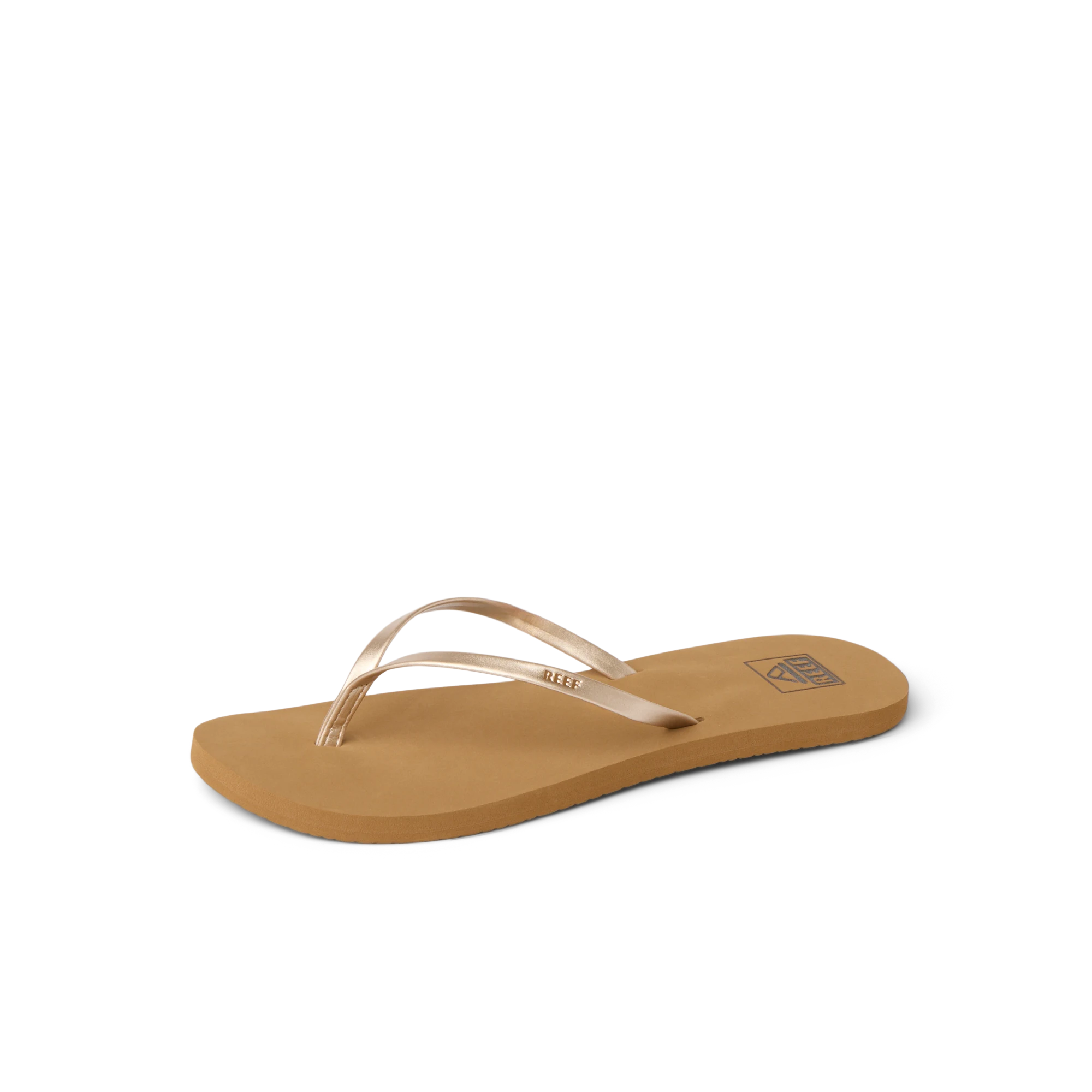 Klapki Damskie Bliss Nights, Tan/Champagne