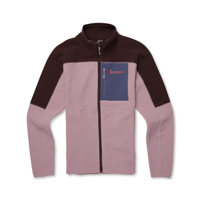 Polar Damski Abrazo Fleece Full-Zip Jacket, Coffee and Quartz
