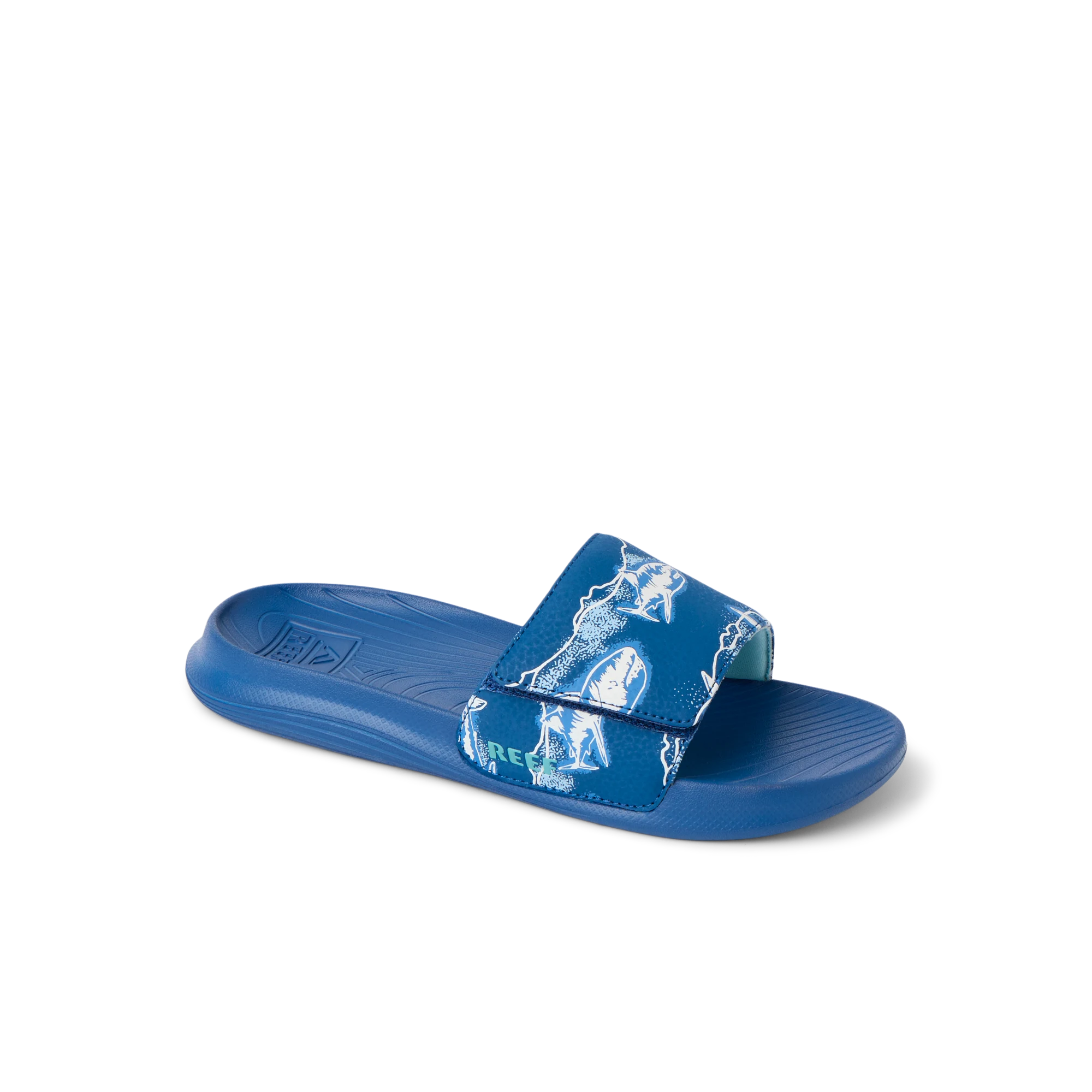 Klapki Chłopięce Kids Salty Slide, Royal Sharks