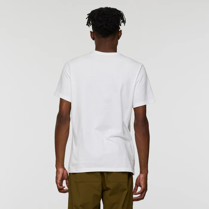 T-shirt Męski Bitmap Llama, White