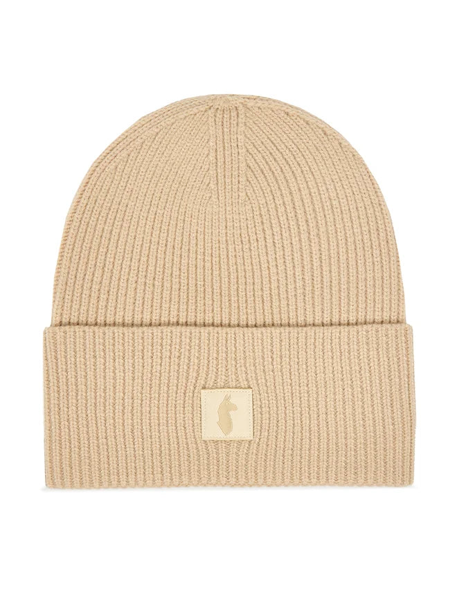 Czapka Zimowa Uniseks, Knit Cuff Beanie, Cream