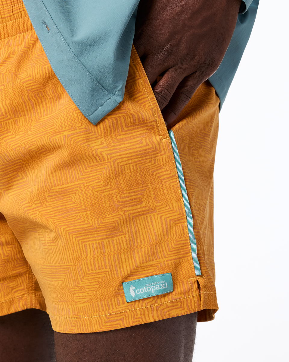 Szorty Męskie Brinco 5" Short - Print, Zen Garden Honeycomb