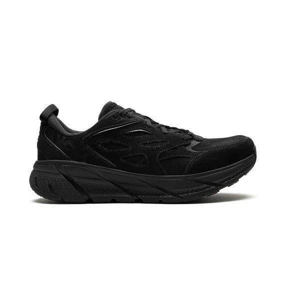 Hoka, Sneakersy Clifton L Suede, czarne