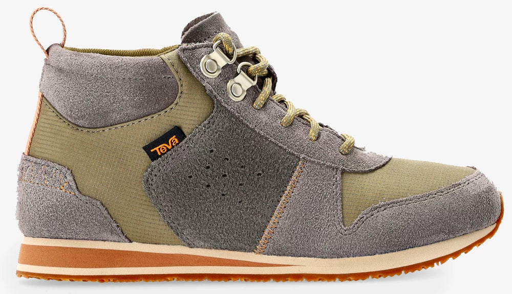 Teva, Sneakersy Damskie Highside '84, szaro - zielone