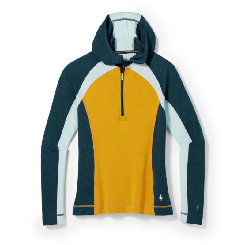 Bluza z kapturem Damska W'S Classic Thermal Merino Base Layer 1/2 Zip Hoodie Boxed, K41